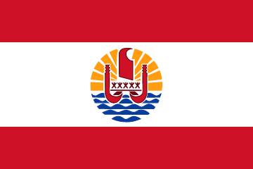 French Polynesia Flag